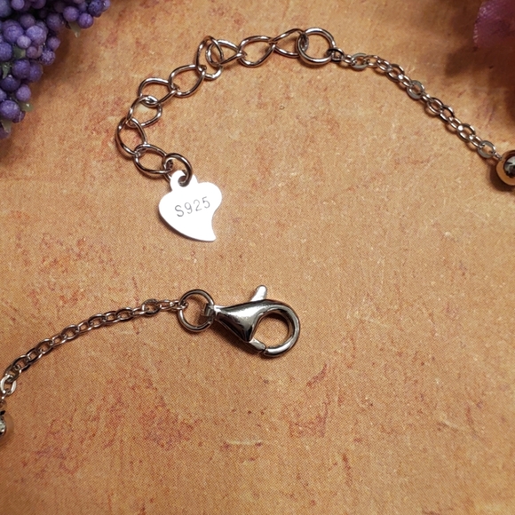 NEW Sterling "Q" Anklet or Bracelet - Picture 5 of 5